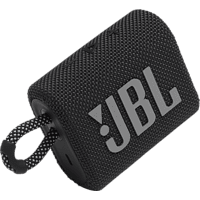 Klein van formaat, krachtig qua geluid: de waterbestendige en draadloze JBL Go 3 Zwart toont aan dat deze combinatie in staat is om jou te laten genieten van jouw muziek.